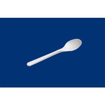 Dessert spoon SUPERIOR white 50pcs S522 GRUBE 120mm, reusable (k/40)