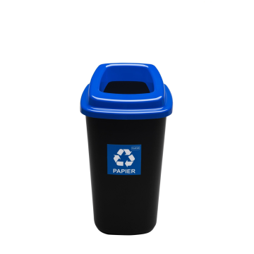 Sort Bin 28 litres for sorting PAPER, blue lid (k/8)