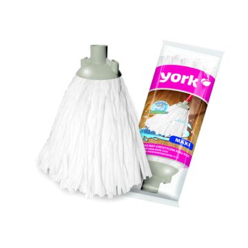 Mop tip synthetic white MAXI YORK