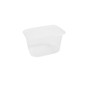 P-BOX KFB PP plain container 300ml op.100pcs (k/10) PRA300, REUSABLE