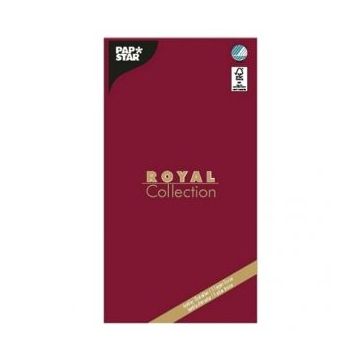 Obrus PAPSTAR Royal Collection 120x180 bordowy(10)