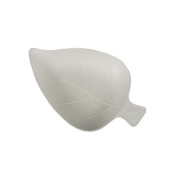 FINGERFOOD - LEAF sugar cane plate 8x6cm white op. 50 pieces