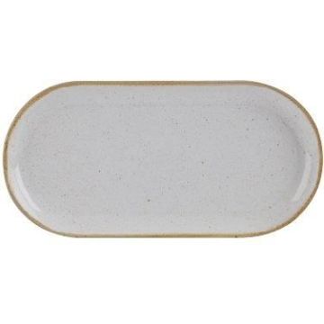 Fine Dine Oval platter Ashen 320x200 mm - kod 04ALM002566