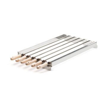 Grate for skewers