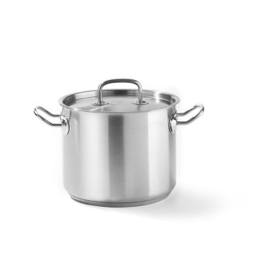 Garnek Wysoki Kitchen Line Z Pokrywką 5 L"