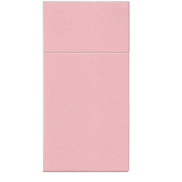 Etui pocket Airlaid light pink op.25szt. (k/16) size 40x40cm, PAW