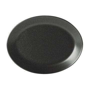 Fine Dine Oval platter Coal 320x200 mm - kod 04ALM002564