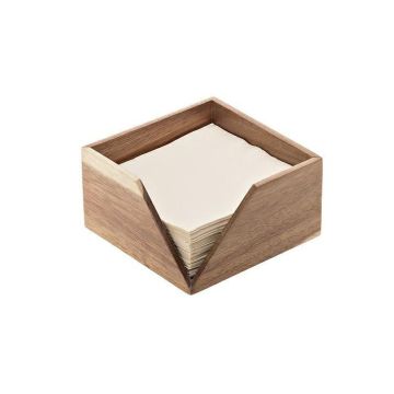 Acacia - napkin dispenser 33x33 1/4