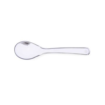 Plastic Salad Spoon 0,03 L, Clear