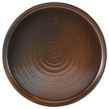 Fine Dine Talerz płytki z rantem Rustic Copper Diverse śr. 180mm - kod 777039