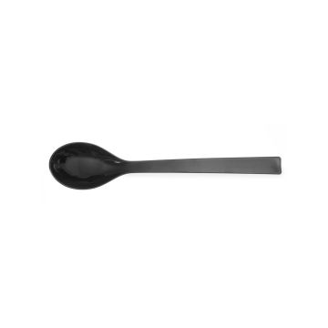 Plastic Salad Spoon 0,06 L, Black