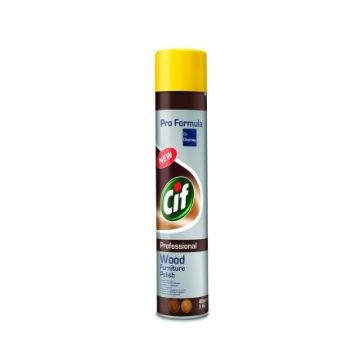 CIF Professional Wood Furniture Polish Polish 400ml spray do mebli