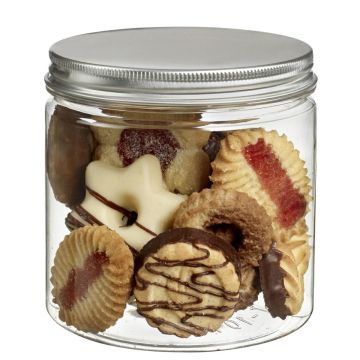 FINGERFOOD PET jar 150ml, 24 pieces with aluminium screw cap (k/10)