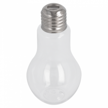 Bulb bottle PET 200ml, dia.6.7x12.3cm