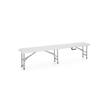 Folding catering bench 1830x300x430mm