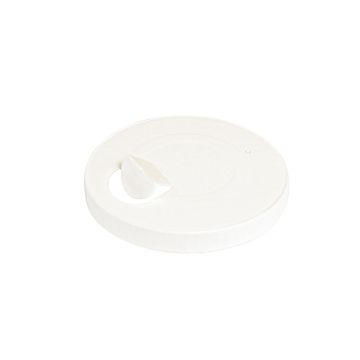 80mm PAP lid for cup white 50pcs (k/20) 250ml