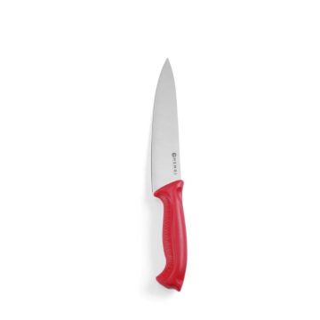 HACCP red chef's knife for raw meat  180 mm 842621