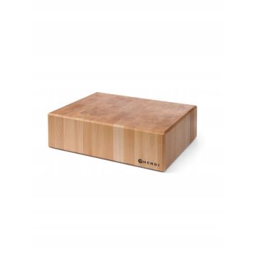 Butcher block, wooden, without base 200