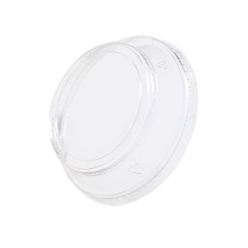 PLA cup lid 97mm diameter, dip holder, 50 pieces