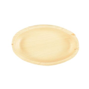 PURE Palm leaf tray oval 20x12.5x3 cm, pkg. 25 pieces