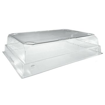 SUSHI 1906 transp. lid, op.560pcs 226x96x43mm, R-PET, DESIPACK