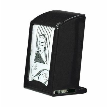 Dispenser of napkins 10x7x13 black plastic