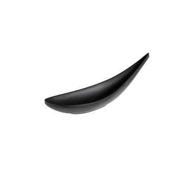 FINGERFOOD - asian spoon 14,5x4,5x1,5 cm black melamine