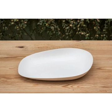 FINGERFOOD Yayoi Flat plate, sugar cane, 23,8x21,7x3,3cm, 15 pieces