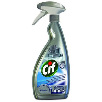 Cif Stainless Steel & Glass Cleaner 750ml-środek do czyszczenia twardych, wodoodpornych powierzchni