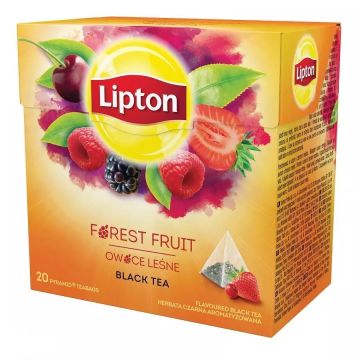 Tea LIPTON, piramidki, 20 bags, forest fruits