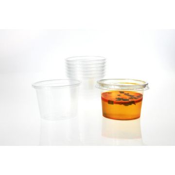 Container, saucepan PP 80ml sauce, dip, taster T transparent TnP, 100 pieces