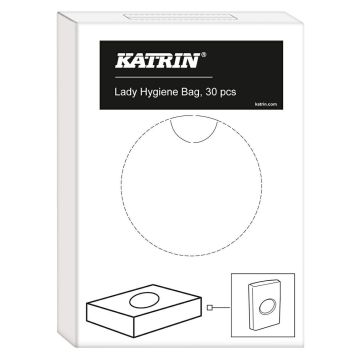 KATRIN sanitary bags, pack of 30pcs. (k/25)