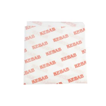 KEBAB paper and foil envelope, pack of 200 pieces, standard print (k/10)