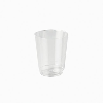 PS glass 40ml pack of 50pcs. (k/40) diameter 4.2, h5.2 shot MULTIPLE