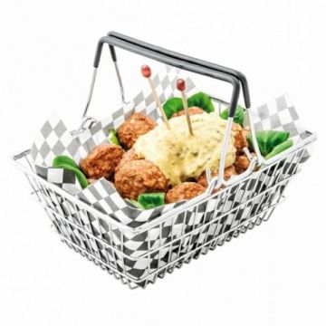 Kosz do serwowania mini-shopping basket