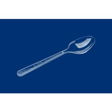 SUPERIOR large spoon transp. 50pcs S524 GRUBE 180mm, reusable (k/40)