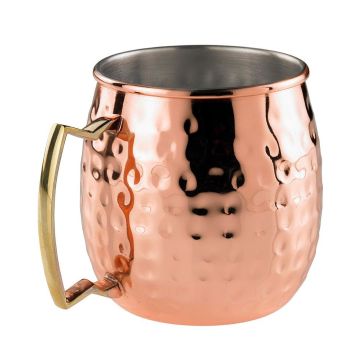 Kubek Moscow Mule 560ml miedziowana stal 1 szt. (24)