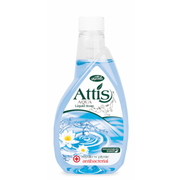 Mydło w płynie antybakteryjne 400ml ATTiS - zapas