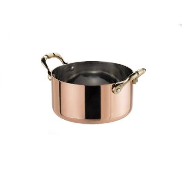 Mini-Pot - copper-plated steel, Diameter 12cm