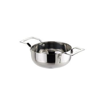 Mini saucepan in stainless steel dia.10 cm h4,25 cm