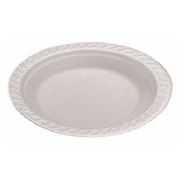 Styrofoam plate 165mm HUHTAMAKI, price per package 75pcs