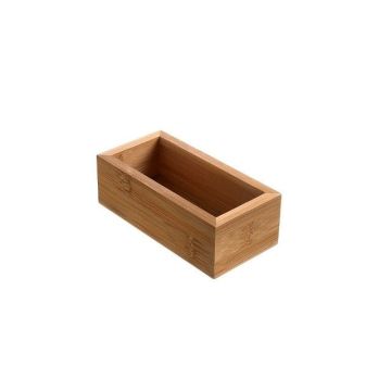 Pojemnik bufetowy box bambus naturalny 7,7x15,3x(h)5cm