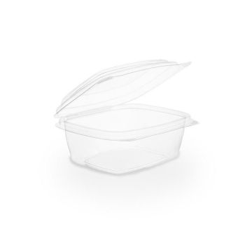 Salad container PLA 250ml with lid VEGWARE 105x122x50mm, fully biodegradable, 50 pieces