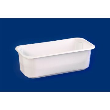 Tray white container for ice cream 5l 100pcs