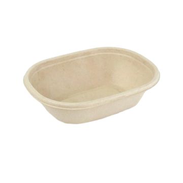 BePulp OV19 oval bowl 620ml, 50pcs (k/6) 19x15 h 5cm, Sabert