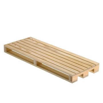 Mini wooden pallet 40x15x3,5