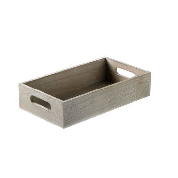 Mini - wooden box 27x15x6 white