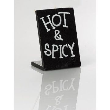 MINI blackboard, standing 7.5 x 5 cm chalk marker included, 12 pieces