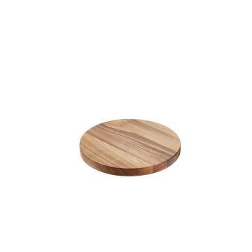 Acacia stand board, round, diameter 33cm