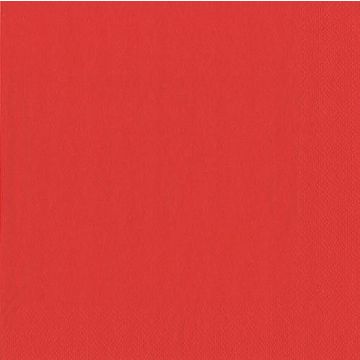 Napkins 40x40 2-ply PAPSTAR red, 50 pcs